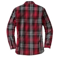 Scorpion Covert Moto Women's Flannel Shirt -HJC Store scorpion exo womens red grey black rear 49341.1664541900