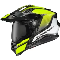Scorpion EXO XT9000 Carbon Trailhead Helmet -HJC Store scorpion exo xt9000 carbon trailhead helmet hi vis smoke shield 77106.1678756975