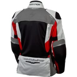 Scorpion Yosemite Jacket -HJC Store scorpion yosemite jacket grey red back open 96871.1573529258