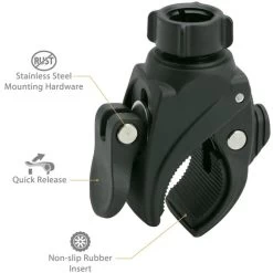 SCOSCHE TerraClamp MagicMount Pro Quick Release Phone Mount -HJC Store scosche terraclamp magicmount pro quick release phone mount base features 11848.1658318836