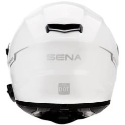 Sena Outforce Helmet 21 Sena Outforce Helmet -HJC Store sena outforce helmet gloss white back 80083.1652184120