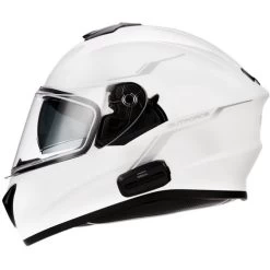 Sena Outforce Helmet 20 Sena Outforce Helmet -HJC Store sena outforce helmet gloss white left 27309.1652184116