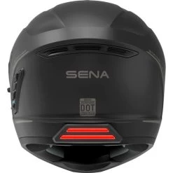 Sena Stryker Helmet -HJC Store sena stryker helmet matte black back 47946.1652233064