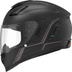 Sena Stryker Helmet -HJC Store sena stryker helmet matte black left 17241.1652233053