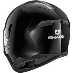 Shark D-Skwal 2 Blank Helmet -HJC Store shark d skwal 2 blank helmet black back left 31613.1627086007