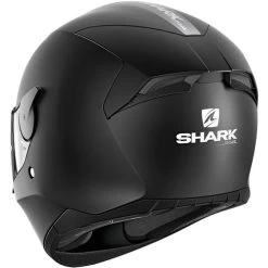 Shark D-Skwal 2 Blank Helmet -HJC Store shark d skwal 2 blank helmet matte black back left 99218.1627086026
