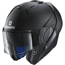 Shark Evo-One 2 Blank Helmet -HJC Store shark evo one 2 blank helmet matte black front left open 41037.1627175900