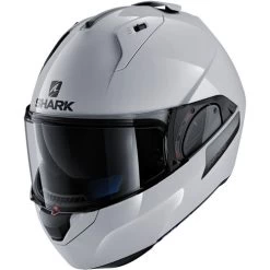 Shark Evo-One 2 Blank Helmet -HJC Store shark evo one 2 blank helmet white front left 23839.1627176119
