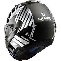 Shark Evo-One 2 Lithion Helmet -HJC Store shark evo one 2 lithion dual helmet black chrome back left 60483.1627136187