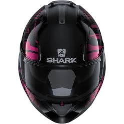Shark Evo-One 2 Lithion Helmet -HJC Store shark evo one 2 lithion dual helmet black chrome purple front 41524.1627136490