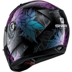 Shark Ridill Nelum Helmet -HJC Store shark ridill nelum helmet black chameleon back left 33544.1627078600