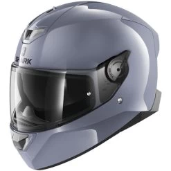 Shark Skwal 2 Blank Helmet -HJC Store shark skwal 2 blank helmet gloss silver left 45927.1627096969