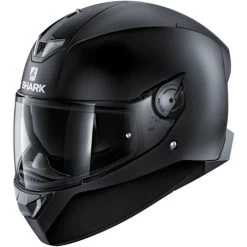 Shark Skwal 2 Blank Helmet -HJC Store shark skwal 2 blank helmet matte black leds front left 69733.1627096988