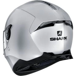 Shark Skwal 2 Blank Helmet -HJC Store shark skwal 2 blank helmet white leds back left 94964.1627097020