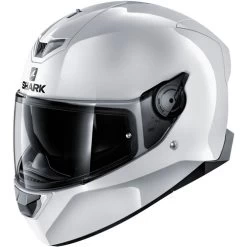 Shark Skwal 2 Blank Helmet -HJC Store shark skwal 2 blank helmet white leds front left 75374.1627097010