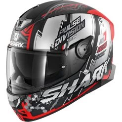 Shark Skwal 2 Noxxys Helmet -HJC Store shark skwal 2 noxxy helmet black red silver left 70449.1627108802