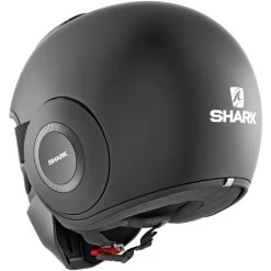 Shark Street Drak Blank Helmet -HJC Store shark street drak blank helmet matte black back 80185.1692751436