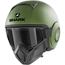 Shark Street Drak Blank Helmet -HJC Store shark street drak blank helmet matte green 62796.1692751440