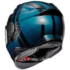 Shoei GT-Air II Glorify Helmet -HJC Store shoei gt air 2 glorify helmet tc 2 black blue back left 63496.1693452666