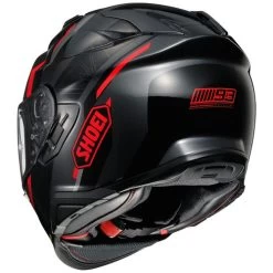 Shoei GT-Air II MM93 Road Helmet -HJC Store shoei gt air 2 mm93 road helmet tc 5 black red grey back left 02090.1674166649