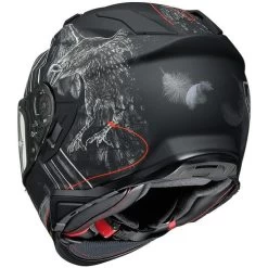 Shoei GT-Air II Ubiquity Helmet -HJC Store shoei gt air 2 ubiquity helmet tc 9 black red silver back left 28546.1646349256