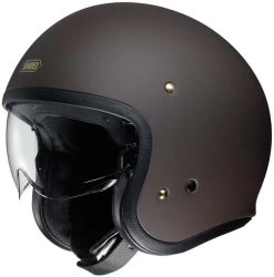 Shoei J•O Helmet Solid -HJC Store shoei jo helmet solid matte brown 25154.1550240808