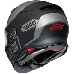 Shoei RF-1400 MM93 Rush Helmet -HJC Store shoei rf 1400 mm93 rush helmet tc 5 black grey silver back 48570.1674208323