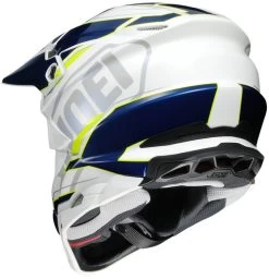 Shoei VFX-EVO Allegiant Helmet -HJC Store shoei vfx evo allegiant helmet tc 3 blue white hi viz back 00125.1577356708