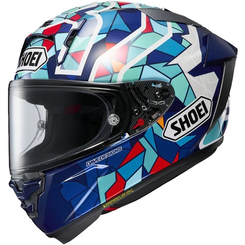 Shoei X-15 Marquez Barcelona Helmet 1 Shoei X-15 Marquez Barcelona Helmet