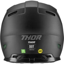 Thor Reflex Blackout Helmet 7 Thor Reflex Blackout Helmet -HJC Store thor reflex blackout helmet matte black back 24697.1597542199