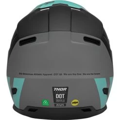 Thor Reflex Cube Helmet -HJC Store thor reflex cube helmet black mint back 21442.1652800382