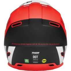 Thor Reflex Cube Helmet -HJC Store thor reflex cube helmet red black back 17721.1652800436