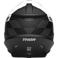 Thor Sector Birdrock Helmet -HJC Store thor sector birdrock helmet black white back 78091.1652860390