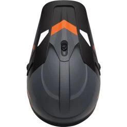 Thor Sector Chev Helmet -HJC Store thor sector chev helmet charcoal orange top 98719.1652915238