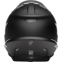 Thor Sector Chev Helmet -HJC Store thor sector chev helmet gray black back 77989.1652812030