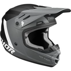 Thor Sector Chev Youth Helmet 24 Thor Sector Chev Youth Helmet -HJC Store thor sector chev youth helmet gray black right 28883.1652888872