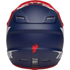 Thor Sector Chev Youth Helmet 31 Thor Sector Chev Youth Helmet -HJC Store thor sector chev youth helmet red navy back 66711.1652888965