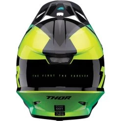 Thor Sector Fader Helmet 23 Thor Sector Fader Helmet -HJC Store thor sector fader helmet acid teal back 74427.1597553187