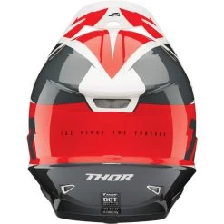 Thor Sector Fader Helmet 39 Thor Sector Fader Helmet -HJC Store thor sector fader helmet red black back 84938.1597553797
