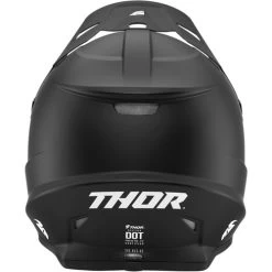 Thor Sector Helmet Blackout -HJC Store thor sector helmet solid black back 83296.1597567697