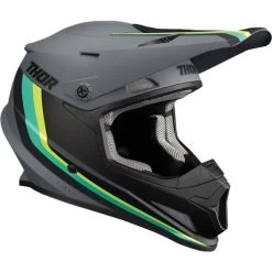 Thor Sector Runner MIPS Helmet -HJC Store thor sector runner mips helmet gray teal right 75493.1652528181