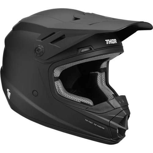 Thor Sector Youth Helmet Blackout 1 Thor Sector Youth Helmet Blackout