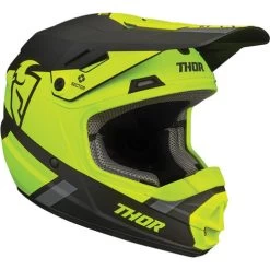 Thor Sector Split MIPS Youth Helmet -HJC Store thor youth sector split mips helmet acid black right 59100.1652802684