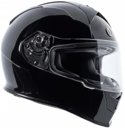 Torc T14B Mako Bluetooth Helmet Black -HJC Store torc t 14b mako helmet solid gloss black right 88284.1551325398
