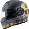 Torc T14B Mako Nuke Bluetooth Helmet Flat Grey