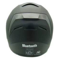 Torc T15B Helmet Solids -HJC Store torc t 15b solid matte black back 13847.1578467383