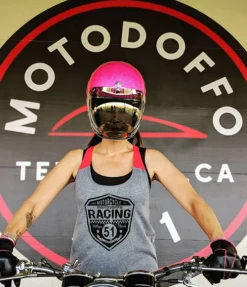 Torc T50 Route 66 Mega Flake Helmet -HJC Store torc t 50 helmet bubblegum worn 17574.1578392898