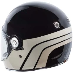 Torc T1 Retro Helmet Dreamliner -HJC Store torc t1 dreamliner helmet black tan back 85798.1564699214