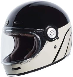 Torc T1 Retro Helmet Dreamliner -HJC Store torc t1 dreamliner helmet black tan left 03014.1564699216
