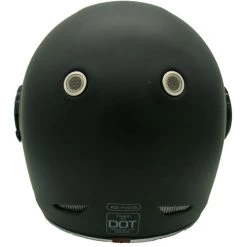 Torc T1 Retro Helmet Solid -HJC Store torc t1 helmet flat black back 33050.1578466809